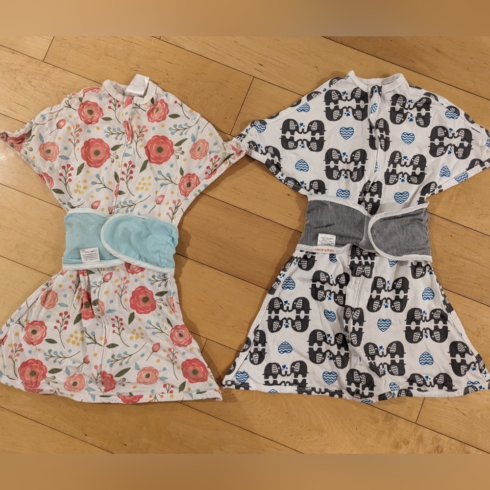 Sleeping Baby Zipadee Zips and Snuggle Straps